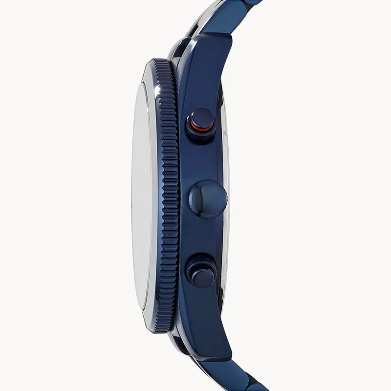Fossil Perfect Boyfriend Blue MOP Dial Ladies Watch- ES4093
